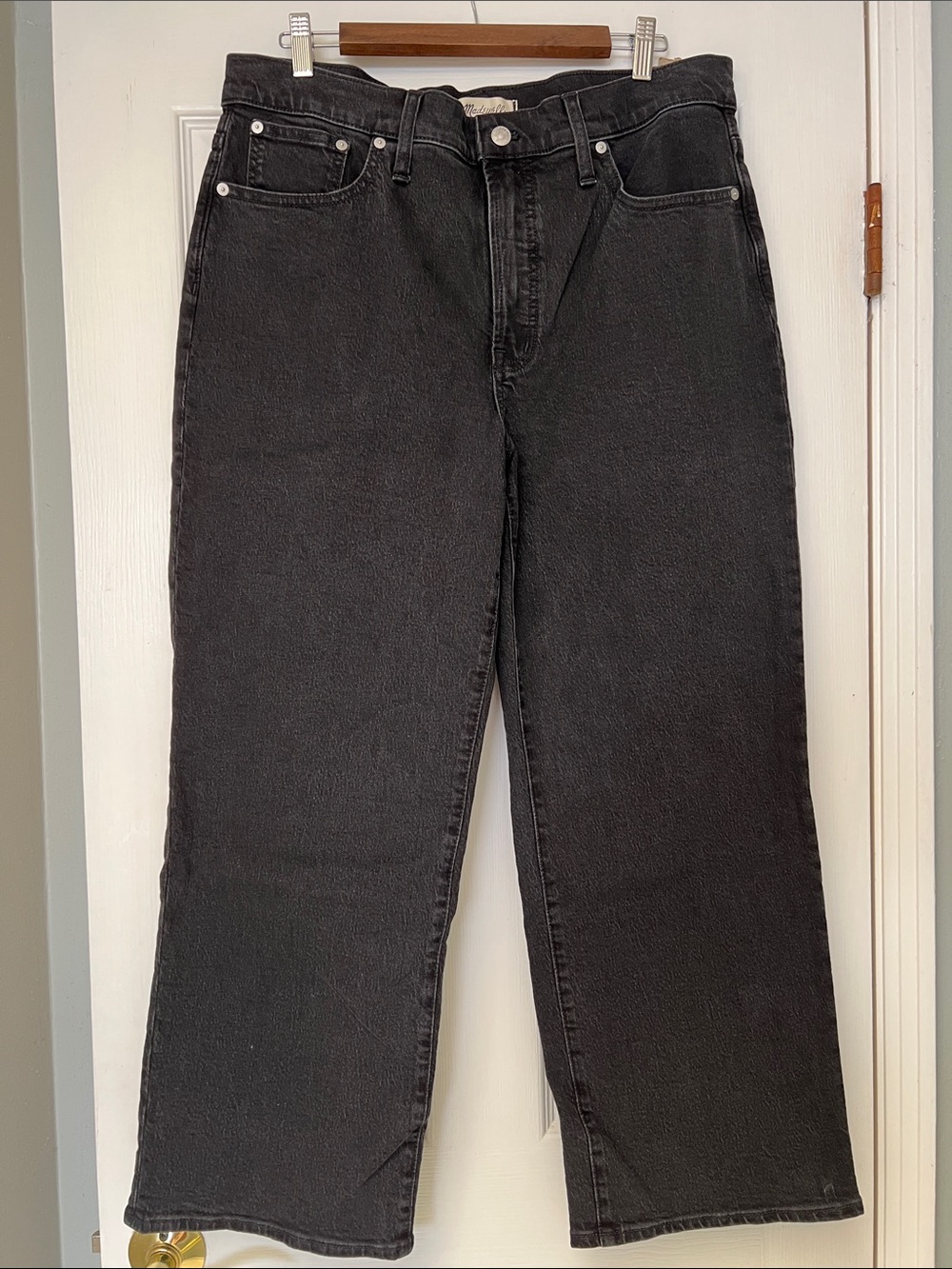 NWT Madewell Perfect Vintage Wide Leg Jean 32 Petite